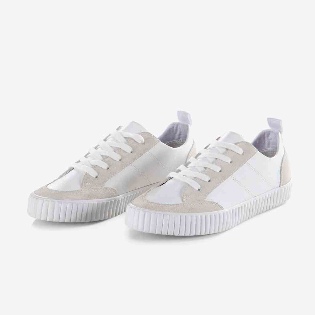 [Mã BMLTA35 giảm đến 35K đơn 99K] Giày Sneaker thể thao Nam Nữ E05 Off/white