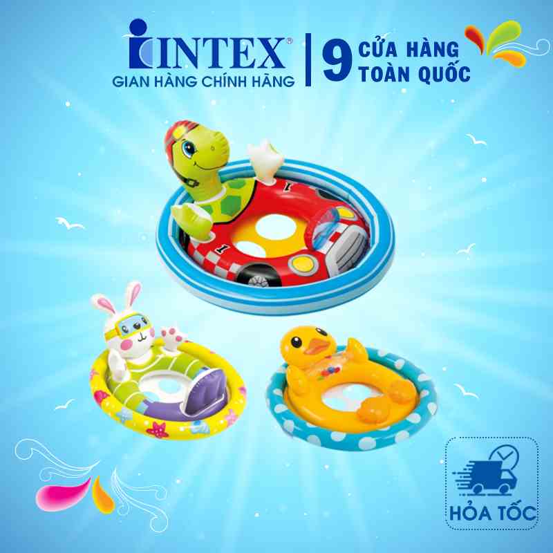 Phao bơi hình thú xỏ chân INTEX 59570 - Giao hình ngẫu nhiên