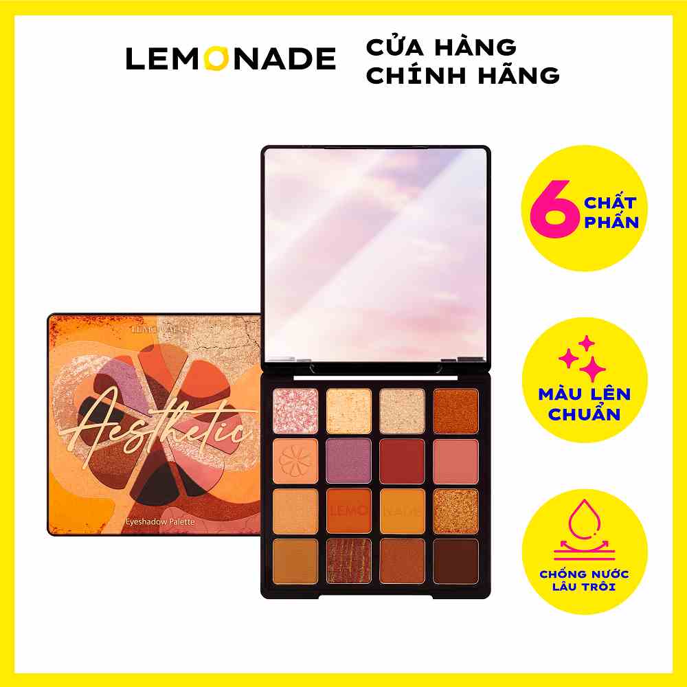 Bảng phấn mắt Lemonade Aesthetic Eyeshadow Palette 20.8g