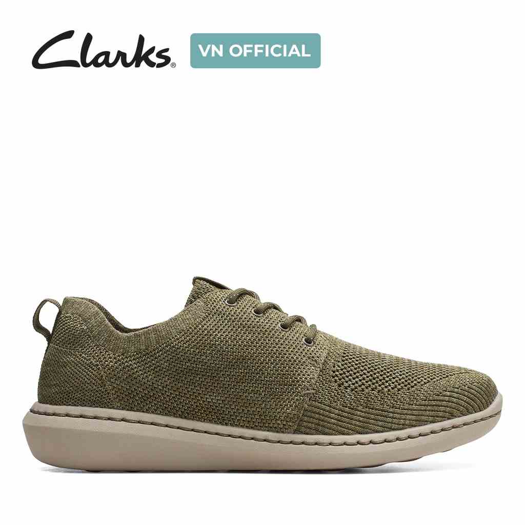 [Mã BMLTA35 giảm đến 35K đơn 99K] Giày Sneaker Nam CLARKS Step Urban Mix Màu Olive Green