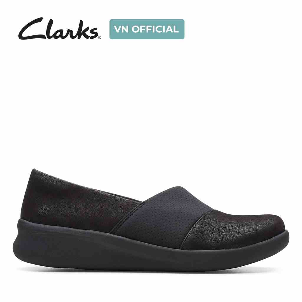 [Mã BMLTA35 giảm đến 35K đơn 99K] Giày búp bê Chất liệu tổng hợp Nữ CLARKS Sillian2.0Moon