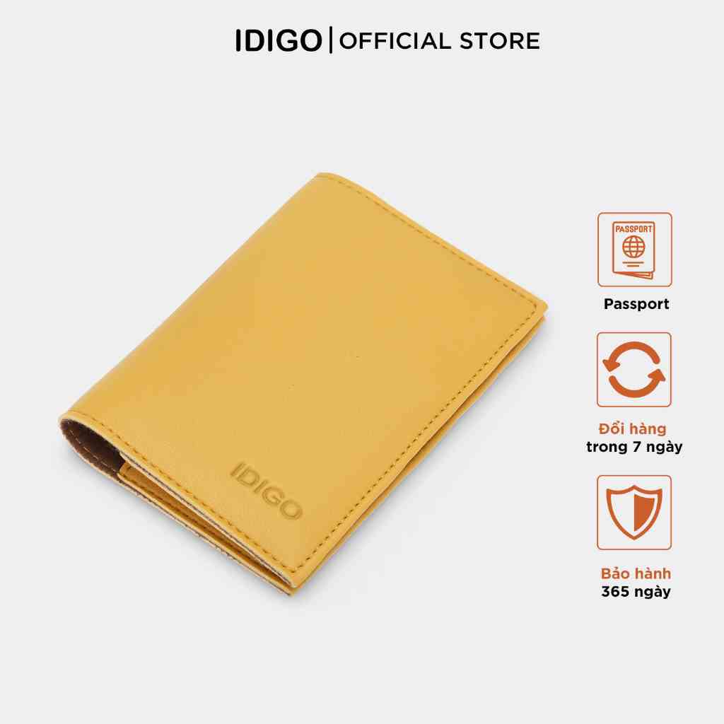 Bao da Passport chữ nhật IDIGO FW2-001-00