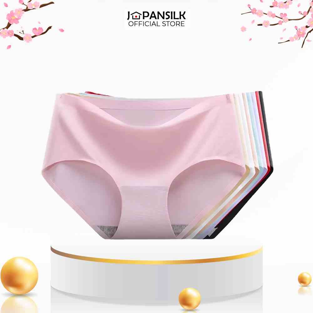 [Mã BMLTA35 giảm đến 35K đơn 99K] Quần Lót Nữ Đúc Su Non Cao Cấp JAPAN SILK Không Đường May Mềm Mại Kháng Khuẩn