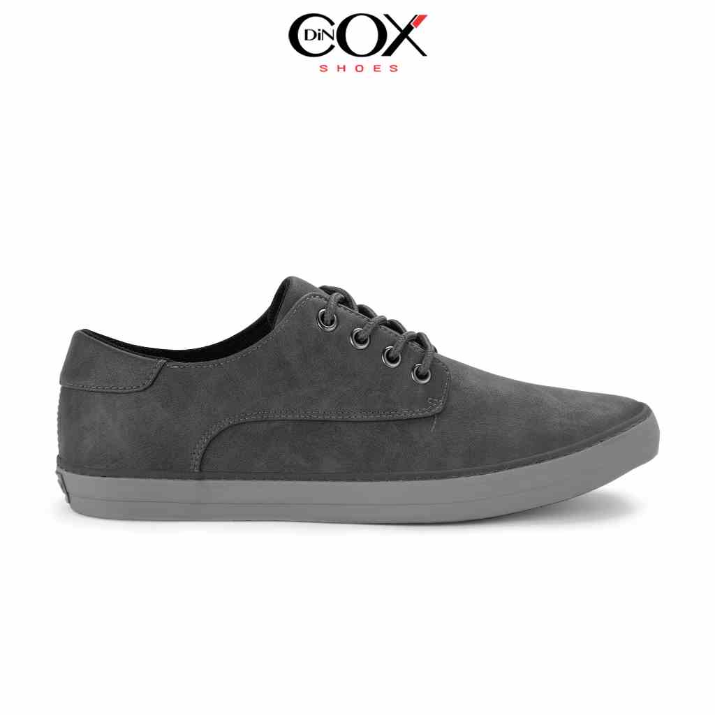 Giày Sneaker Da Nam DINCOX E11 Sang Trọng Lịch Thiệp Charcoal