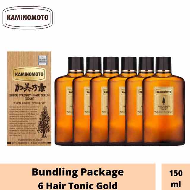 [Mã BMLTA35 giảm đến 35K đơn 99K] Combo 6 Chai Kaminomoto Supper Strength Gold