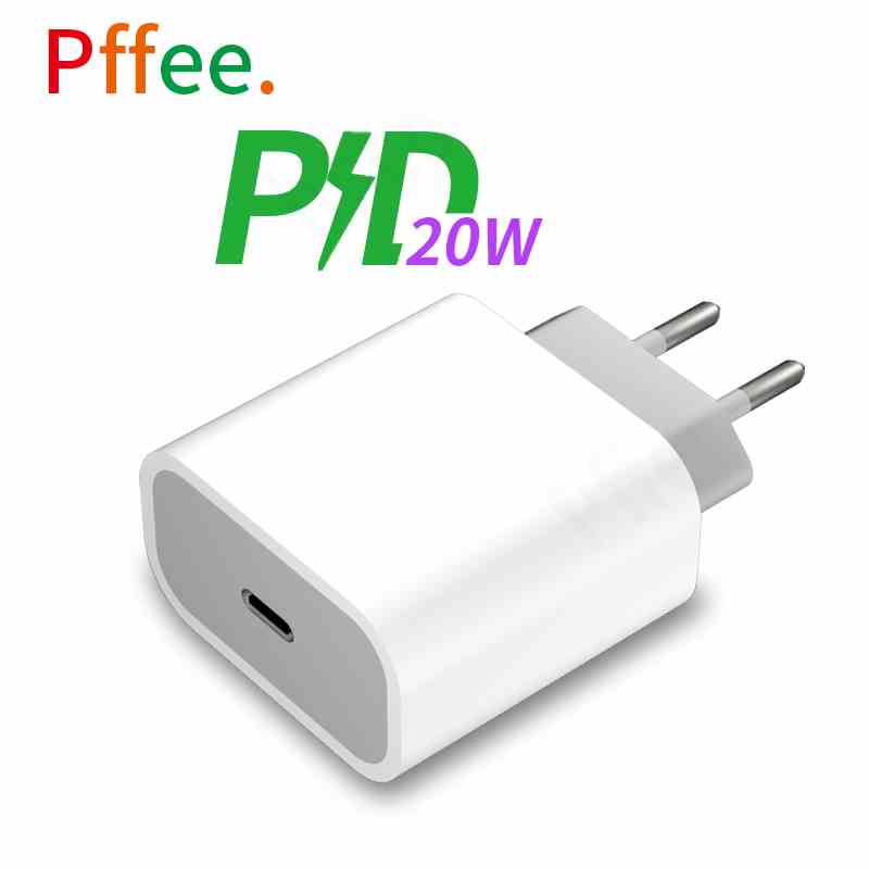 Pffee Cốc Sạc Nhanh PD Cổng Type C 20w PD Tiện Dụng Khi Đi Du Lịch