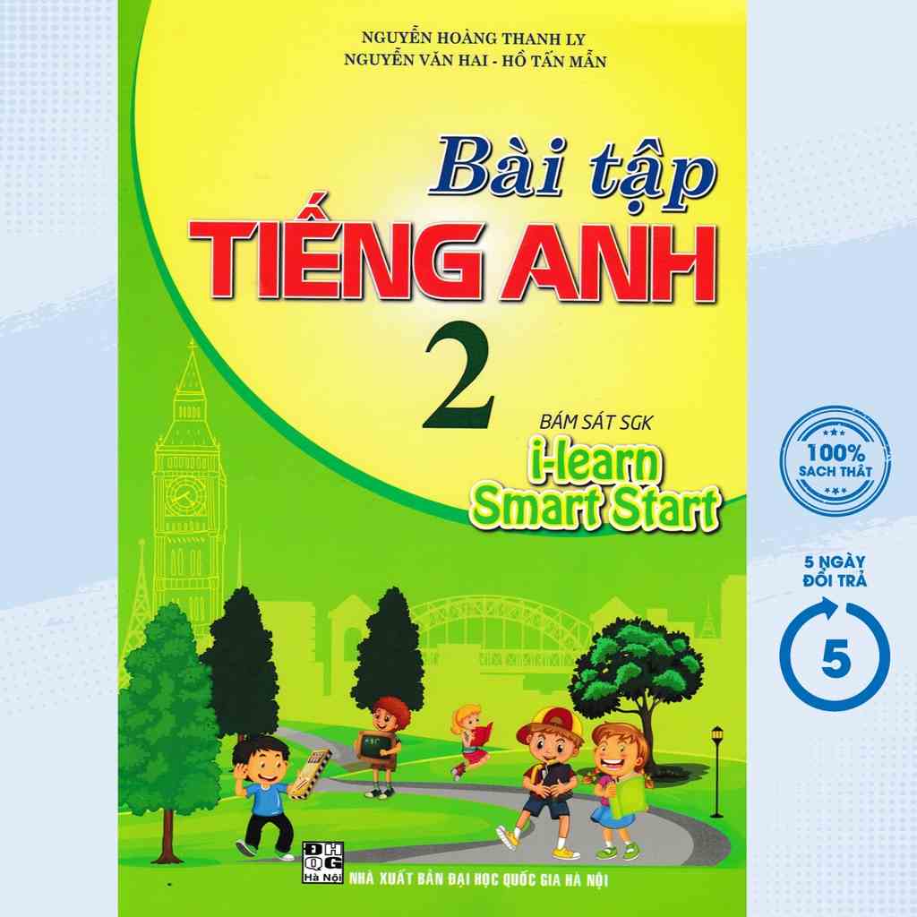 [Mã BMLTA35 giảm đến 35K đơn 99K] Sách Bổ Trợ - Bài Tập Tiếng Anh Lớp 2 (Bám Sát SGK I-Learn Smart Start) - HA