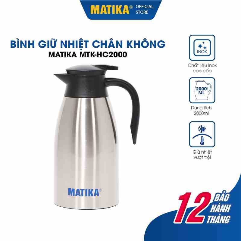 Bình giữ nhiệt MATIKA 2000ml MTK-HC2000