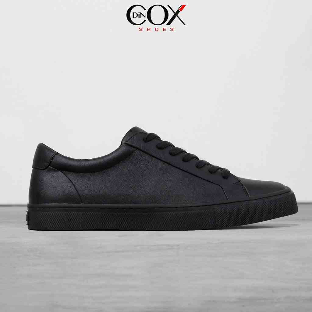 [Mã BMLTA35 giảm đến 35K đơn 99K] Giày Sneaker Da Unisex DINCOX D20 Năng Động Cá Tính Black