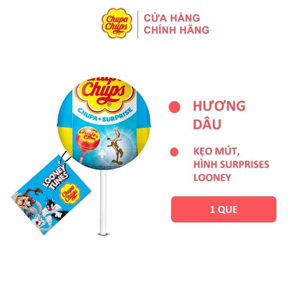 Kẹo mút Chupa Chups Surprise Hương Dâu