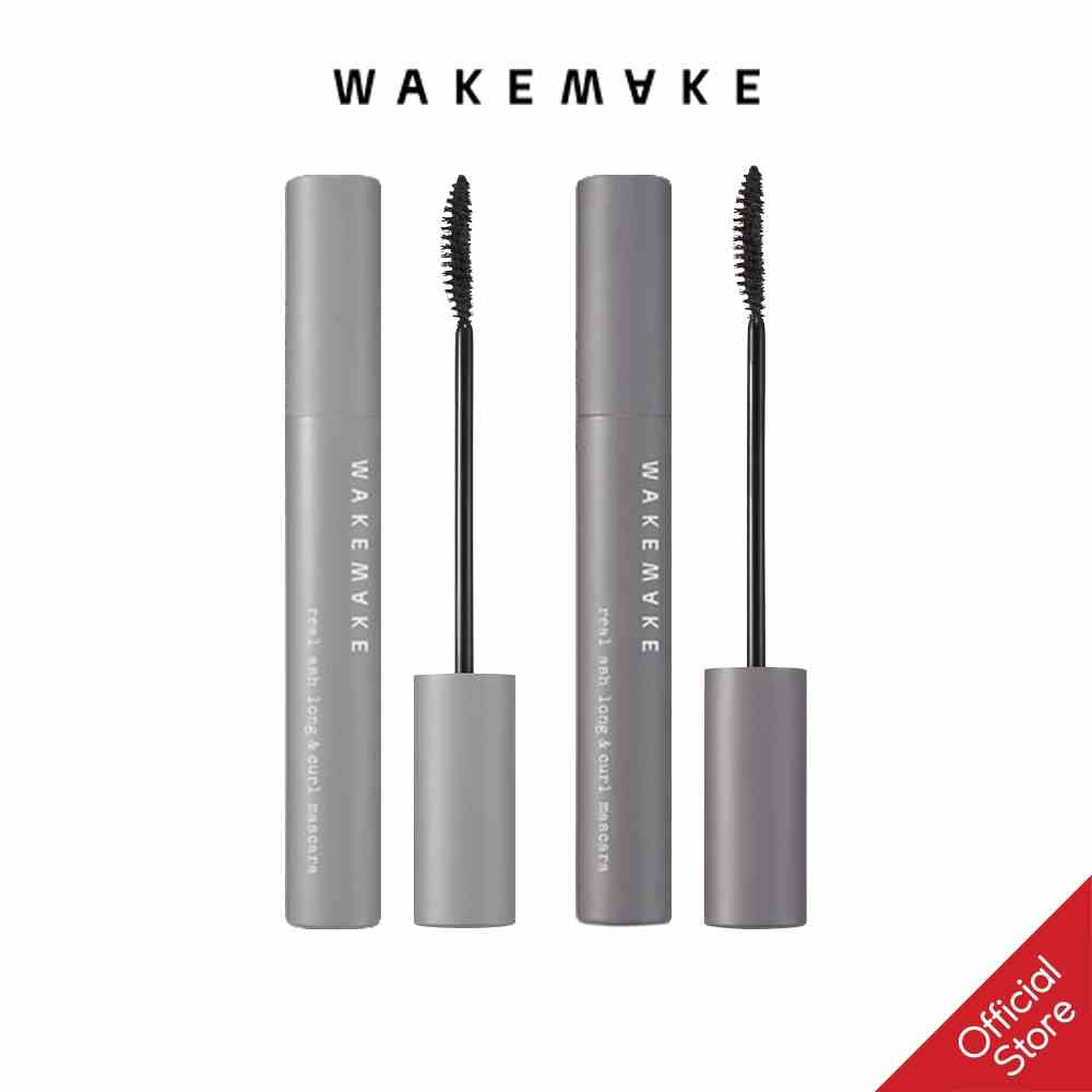 [Mã BMLTA35 giảm đến 35K đơn 99K] Wakemake Real Ash Long Curl Mascara 02 Ashd Black 8g