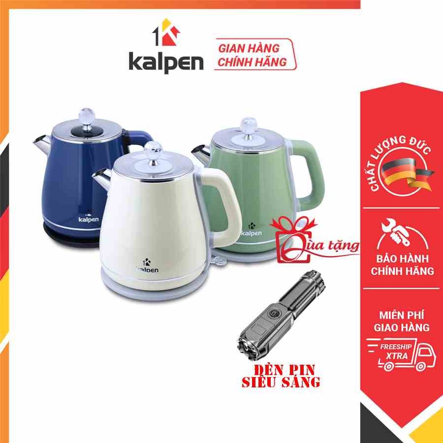 [Mã BMLTB200 giảm đến 100K đơn 499K] ẤM ĐUN NƯỚC SIÊU TỐC 2 LỚP KALPEN KK9901