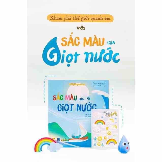 Sách thiếu nhi - Sắc màu của giọt nước Lionbooks