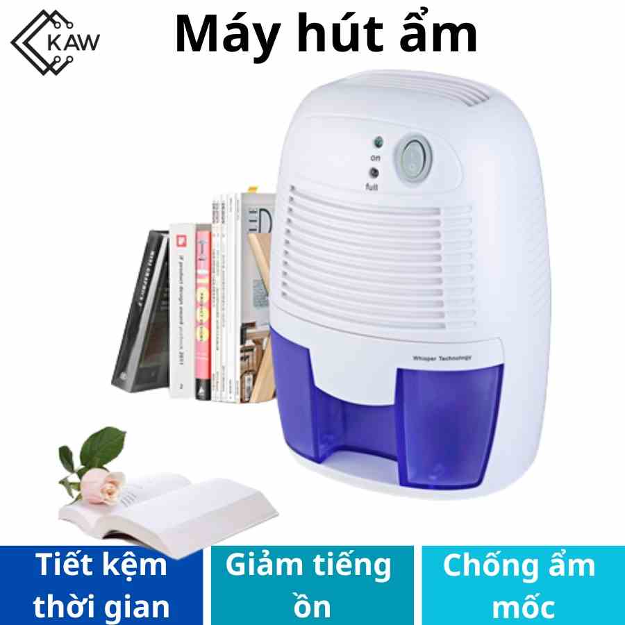 Máy Hút Ẩm Không Khí KAW Mini, Cầm Tay Tiện Lợi Cho Phòng Ngủ, Tủ Quần Áo, bảo hành 12 tháng