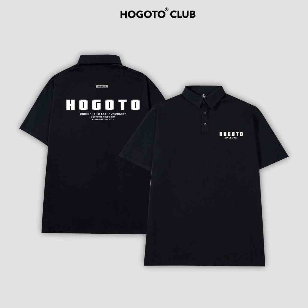 Áo POLO HOGOTO SINCE 2023 - shop Hogotoclub , nam nữ unisex 100% cotton cao cấp