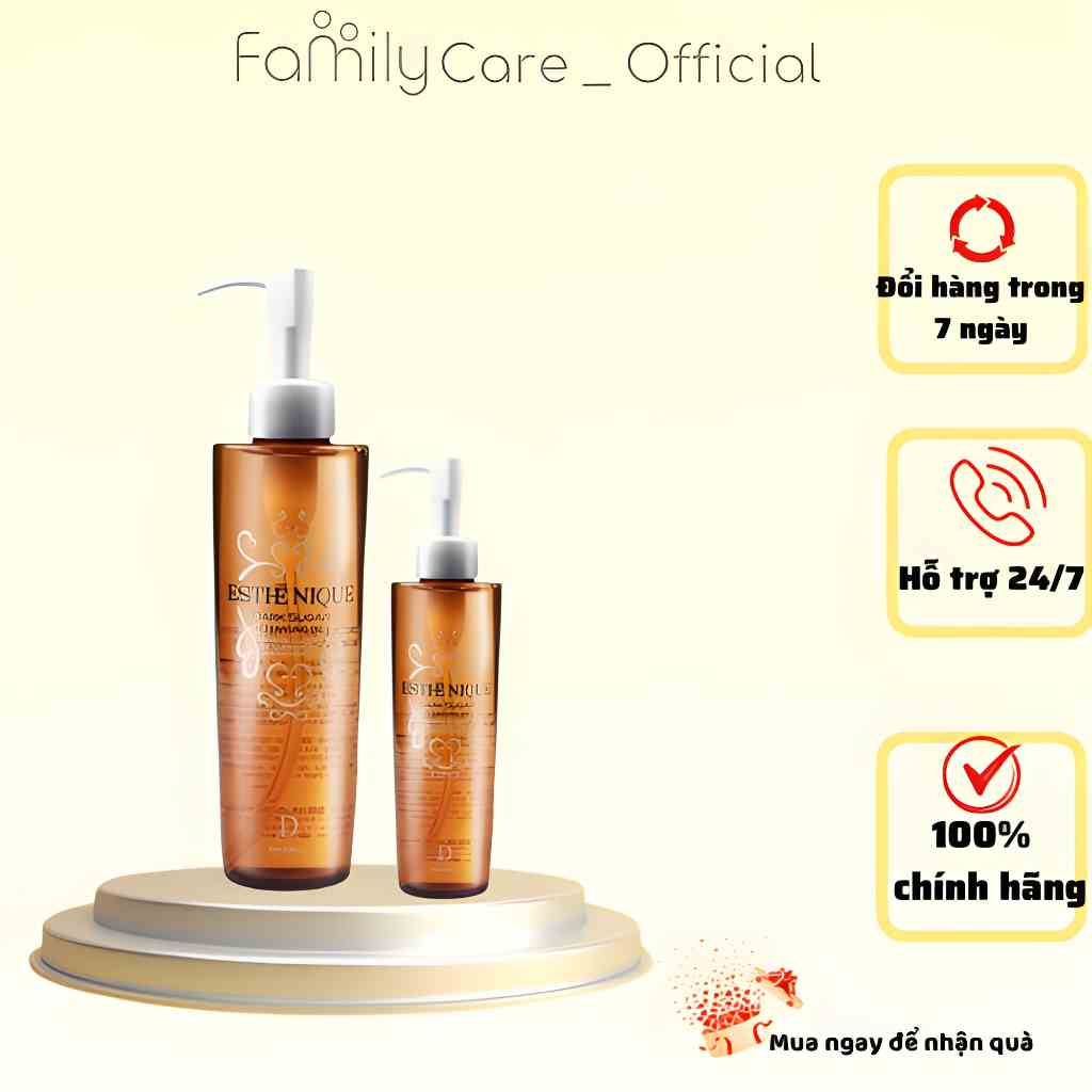 Dầu Tẩy Trang ESTHENIQUE DARK SUGAR CLEANSING OIL DAYCELL tẩy sạch bã nhờn da - Luiantt_official