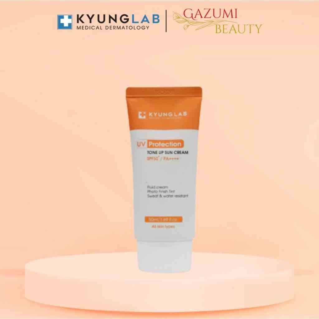 Kem chống nắng Kyunglab giúp nâng tone da trắng sáng, Kyunglab UV Protection Tone Up Sun Cream SPF50+/PA++++, cho da dầu