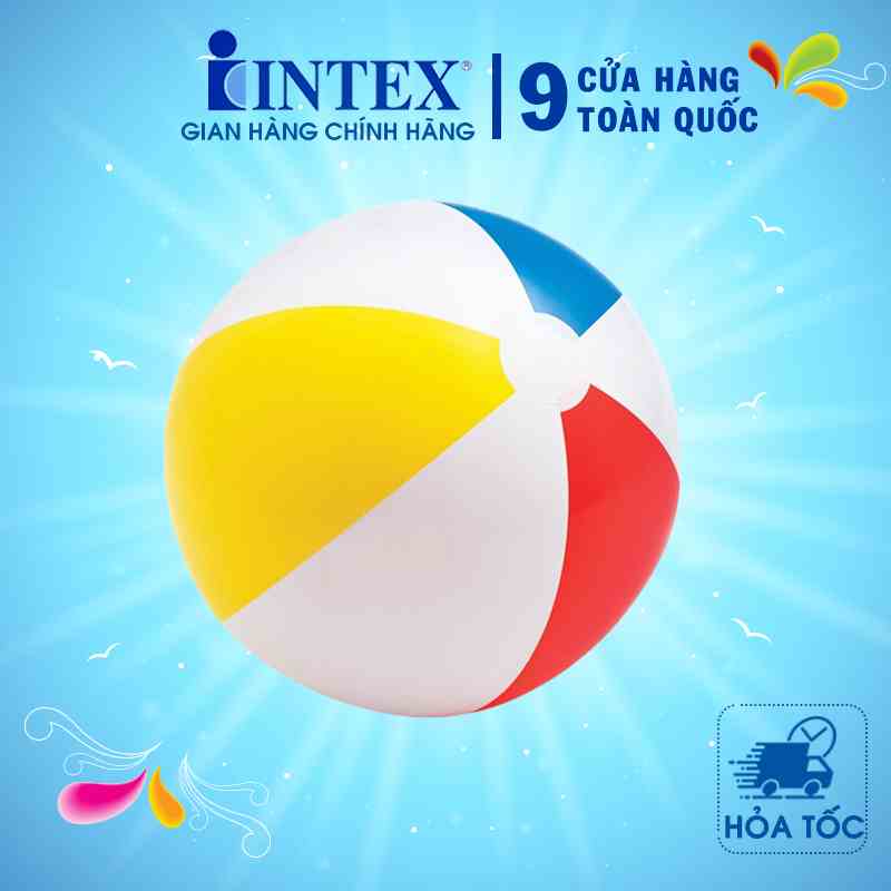 Bóng hơi INTEX đường kính 51cm đủ mẫu đa dạng bắt mắt