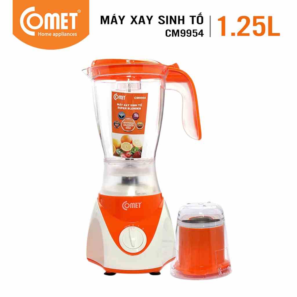 Máy Xay Sinh Tố 2 cối kháng vỡ 1.5L COMET CM9954