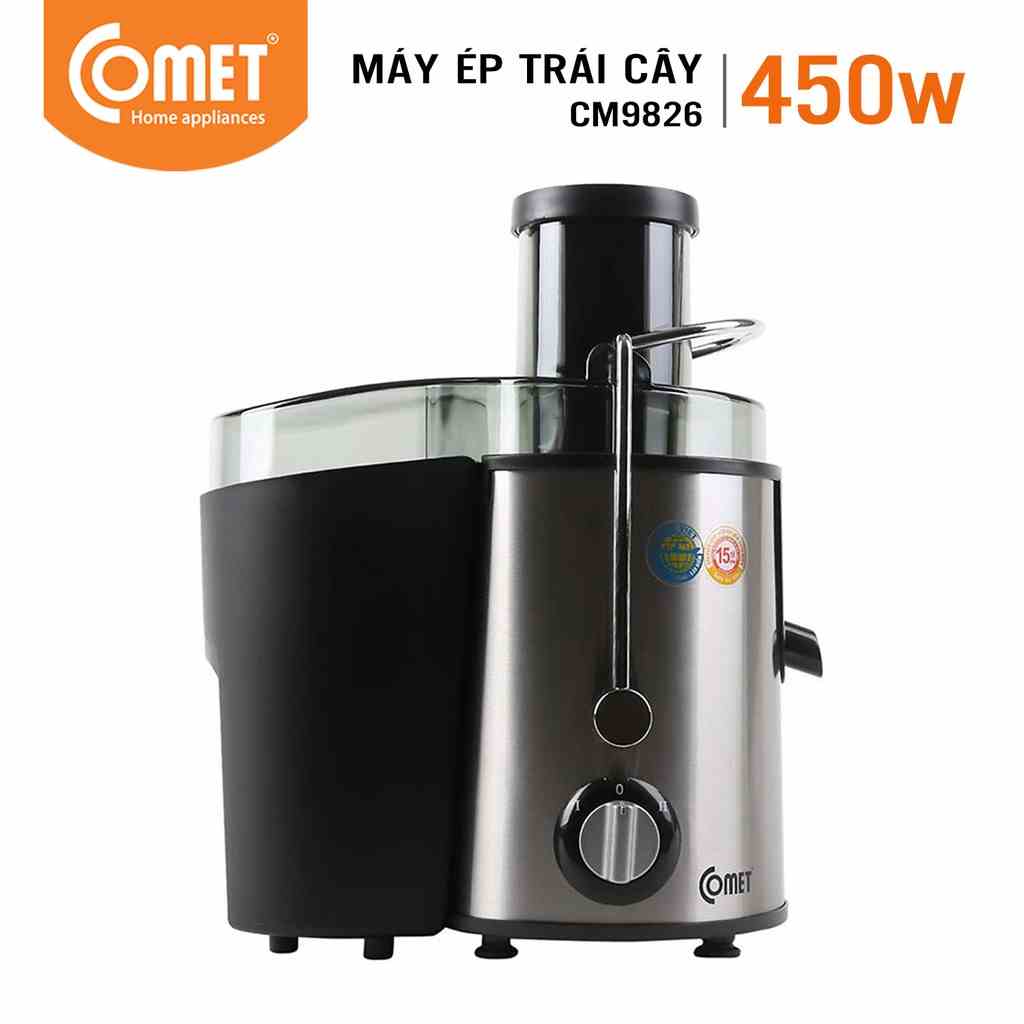 Máy ép trái cây 1.5L 400W COMET CM9826