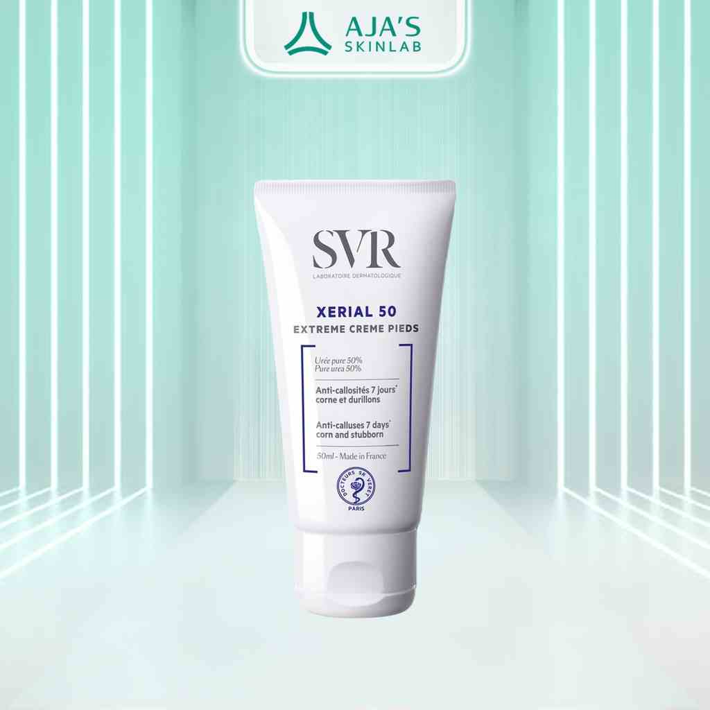 Kem dưỡng da làm giảm vết chai ở bàn chân, bàn tay và khuỷu tay SVR XERIAL 50 Extreme Creme Pieds 50ml