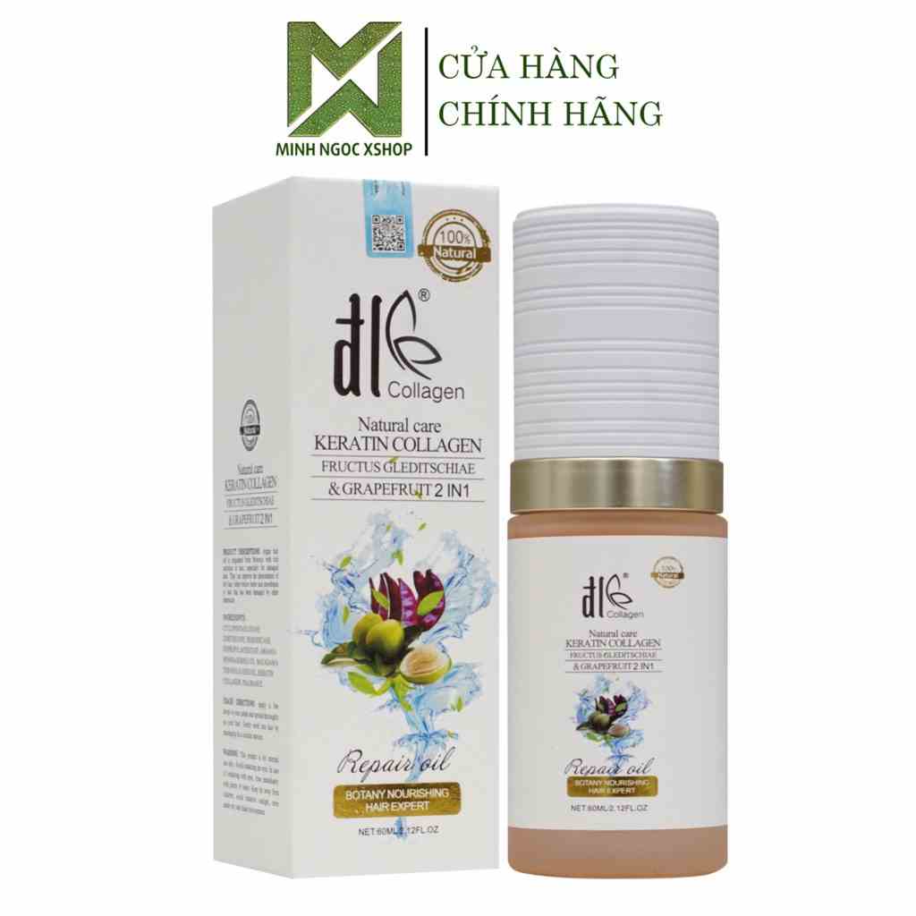 Tinh dầu dưỡng tóc hương nước hoa ĐL ĐLE Collagen 60ml