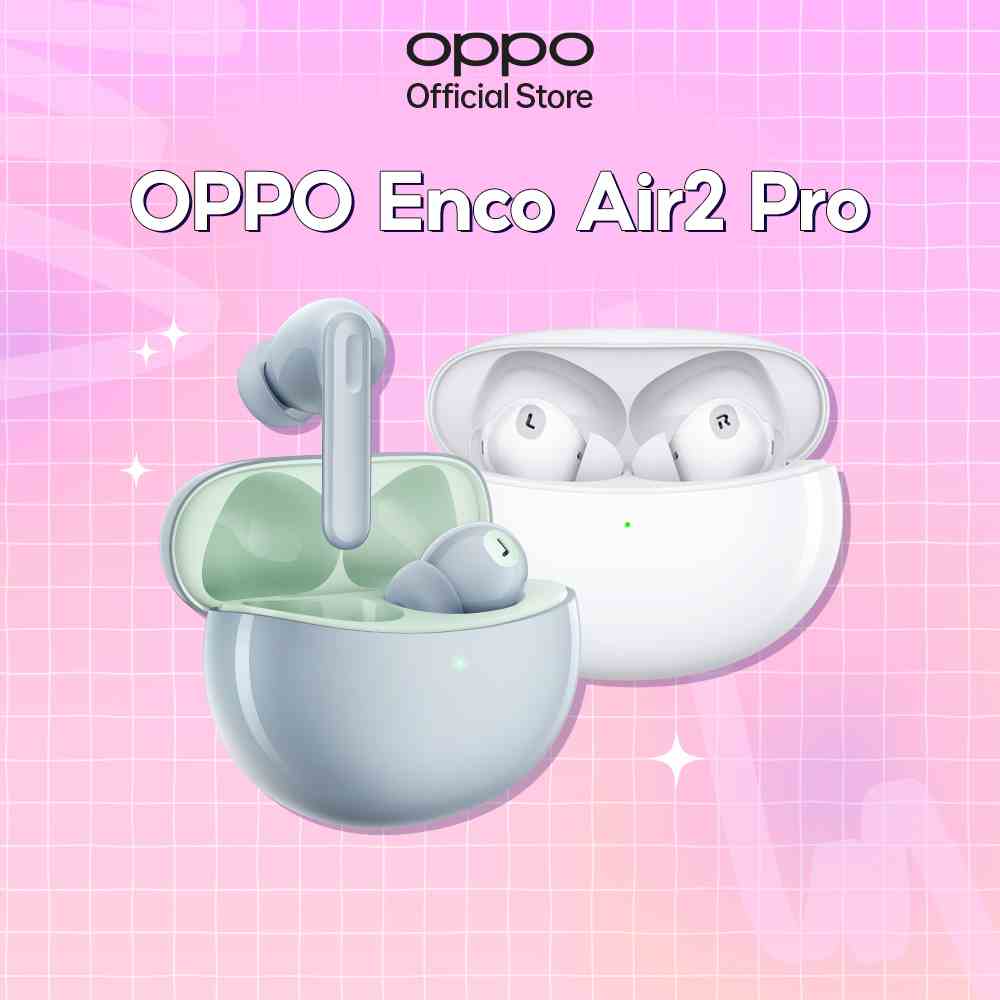 [Mã ELCN1 giảm 200K đơn 1TR5] Tai Nghe True Wireless OPPO Enco Air 2 Pro | Hiệu Ứng Âm Thanh Enco Live - Bán kèm Phone