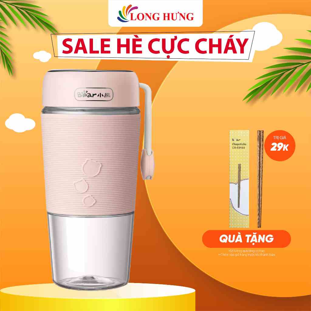 Máy xay sinh tố cầm tay Bear LLJ-B03C1 - Hàng chính hãng