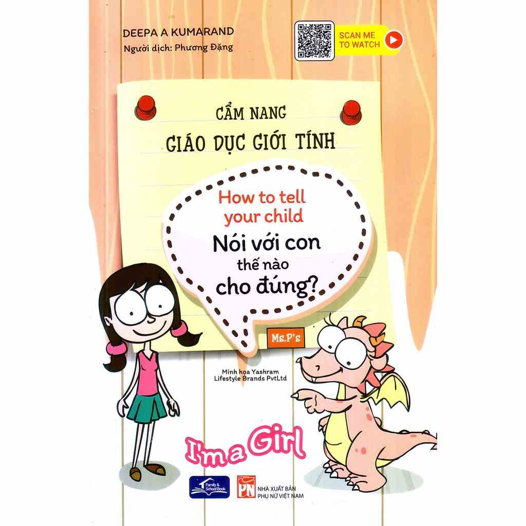 Sách - 3. Cẩm nang giáo dục giới tính- Nói với con thế nào cho đúng, Im a girl