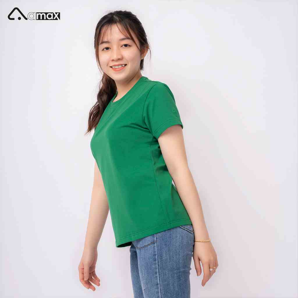 Áo thun nữ Basic Cotton USA Amax