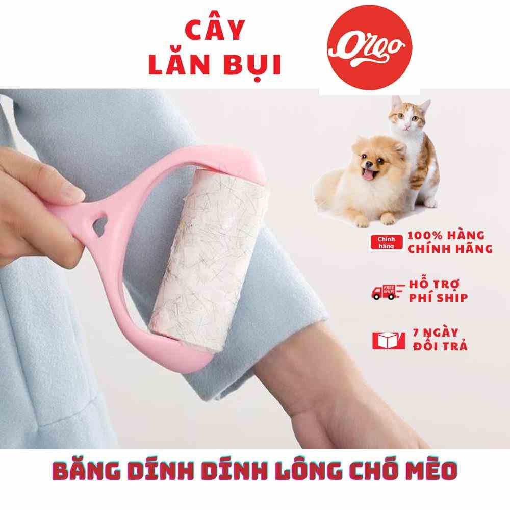 [Mã BMLTB35 giảm đến 35K đơn 99K] Cây lăn bụi và dính lông thú cưng Orgo nhặt lông chó mèo 3 loại