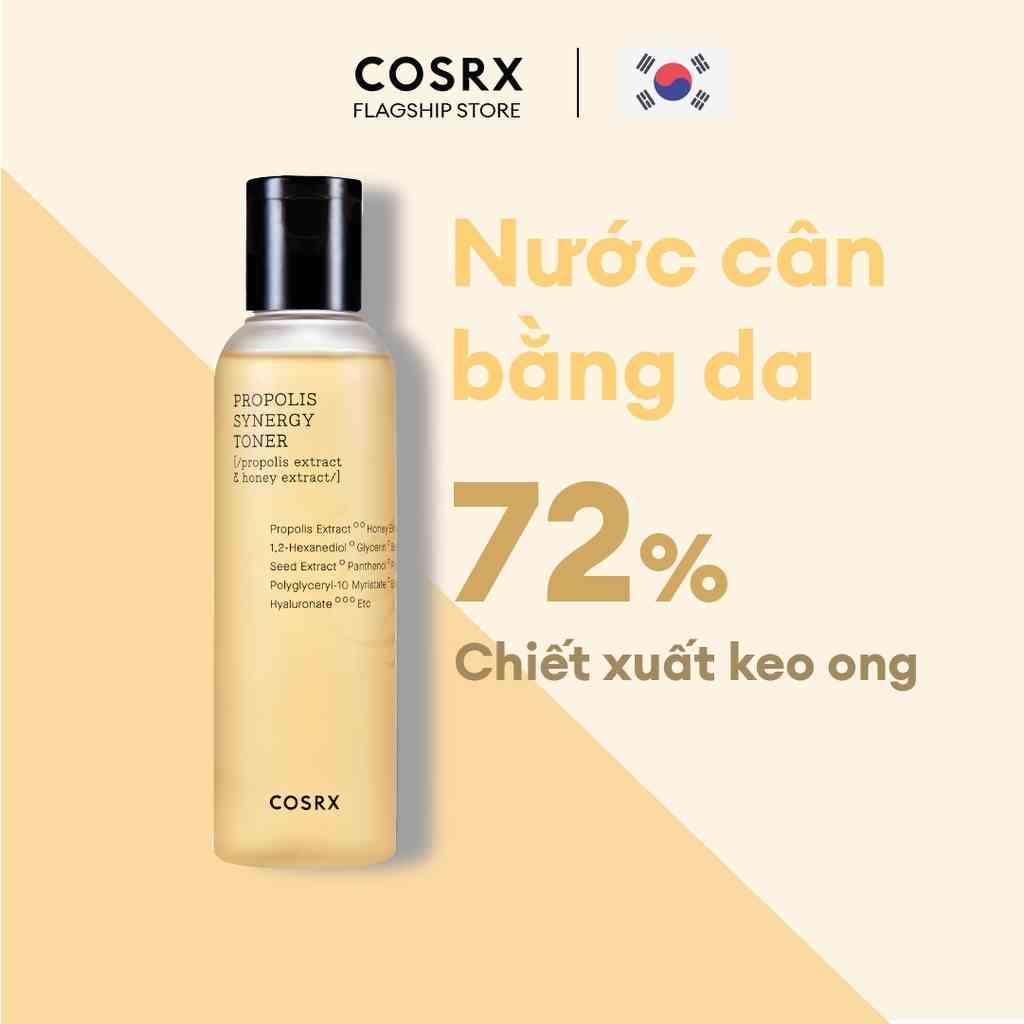 [Mã BMTTC60K giảm đến 60K đơn 50K] Nước cân bằng da chiết xuất Keo Ong Cosrx Full Fit 150ml