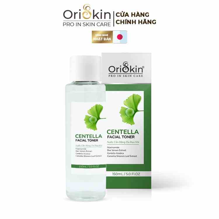 Nước Cân Bằng Da Từ Rau Má Centella Facial Toner Oriskin 150ml