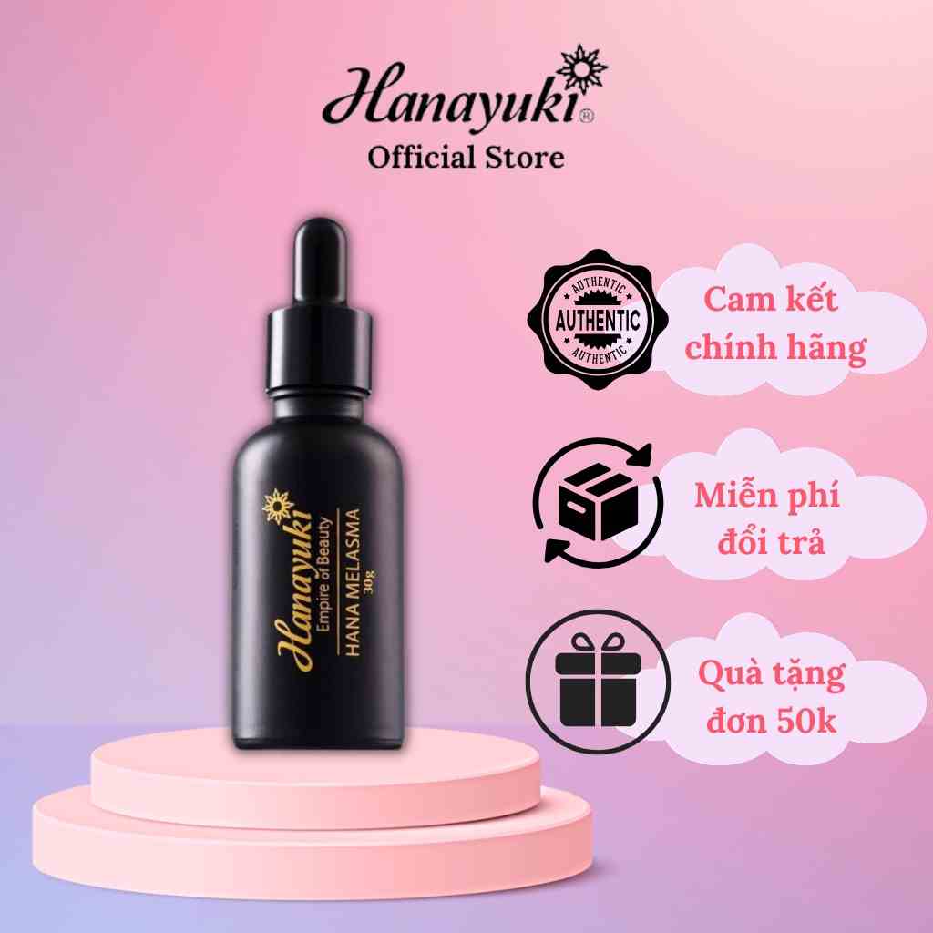 Serum Nám Hanayuki, Serum Giảm Thâm Nám Dưỡng Trắng Da Hanayuki Chính Hãng