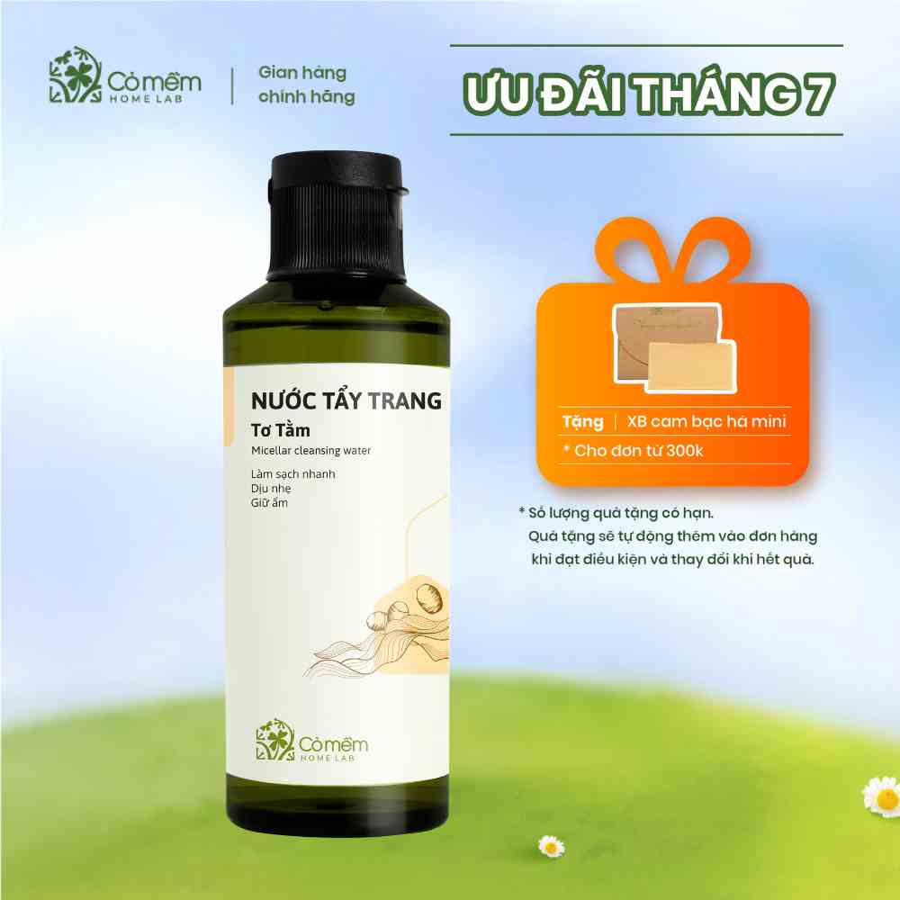 Nước Tẩy Trang Và Làm Sạch Cho Mọi Loại Da Tơ Tằm Cỏ Mềm 150ml