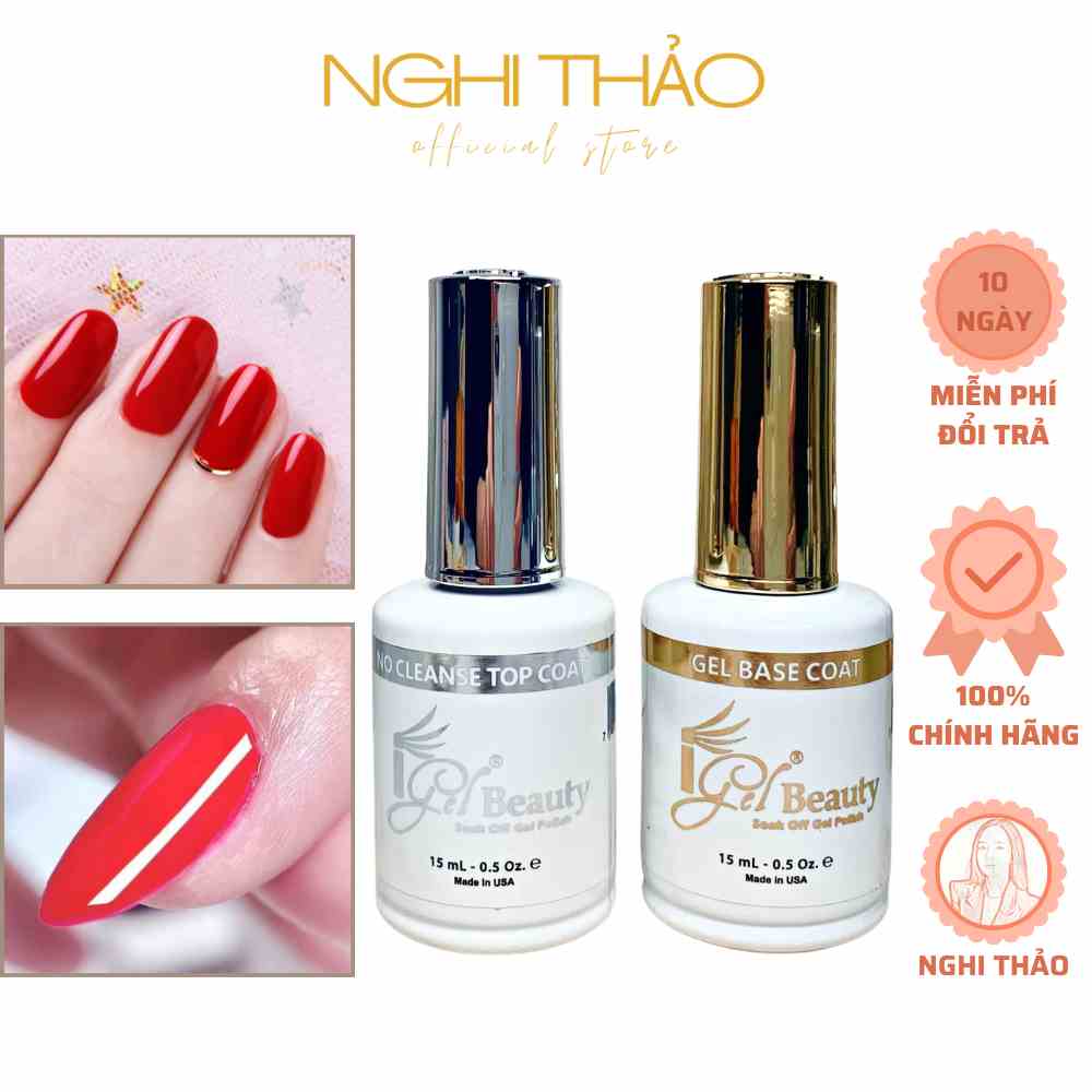 Base top IGEL chính hãng 15ml NGHI THẢO