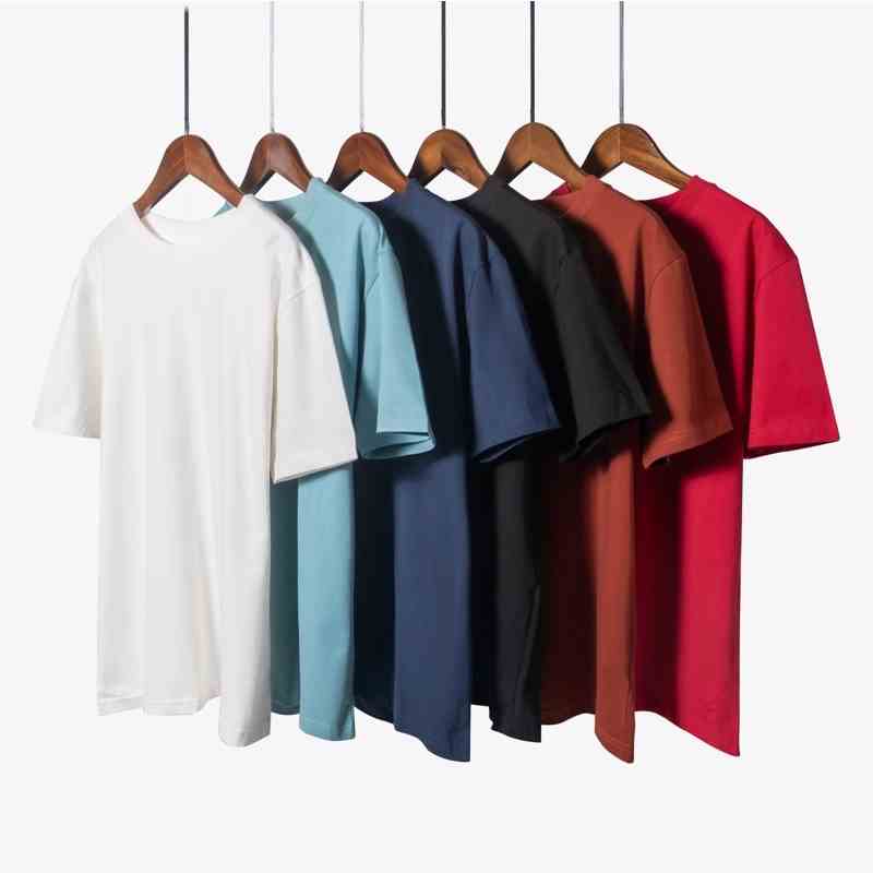 Áo thun cổ tròn T-shirt tay ngắn chính hãng AREMI, vải cotton 4 chiều co giãn dày dặn chuẩn form suông dành cho nam nữ