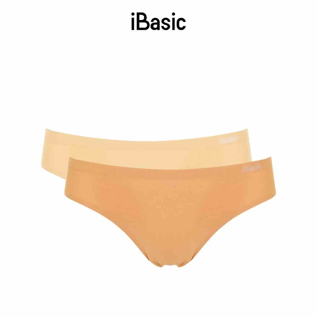 Combo 2 quần lót nữ không đường may bonding thoáng khí bikini iBasic PANW138