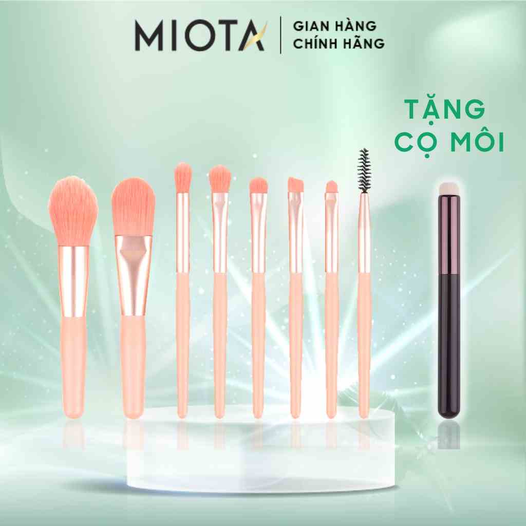 Set 8 Cọ Trang Điểm Đa Năng Miota Tiện Lợi Dễ Sử Dụng