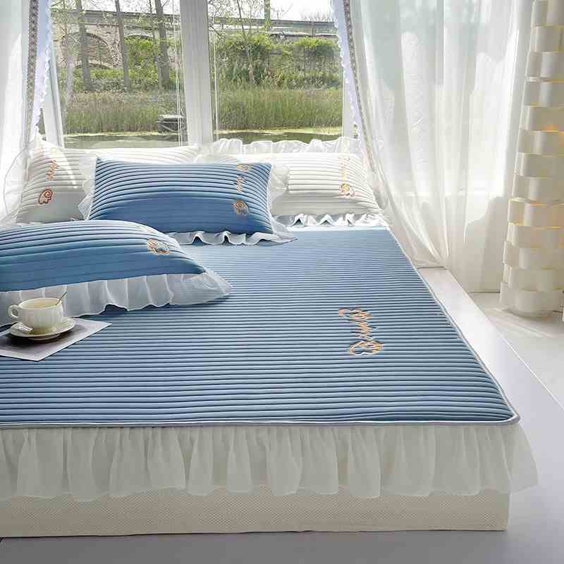 Bộ Chiếu Điều Hoà Latex Kèm Theo Chăn Thun Lạnh Siêu Cấp , Mềm Mịn Mát CA Bedding Decor