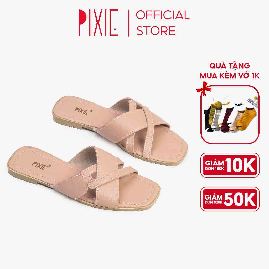 Dép Bệt Quai Đan chéo E139 Pixie