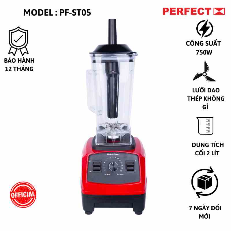 Máy Xay Sinh Tố Đa Năng Perfect PF-ST05 750W