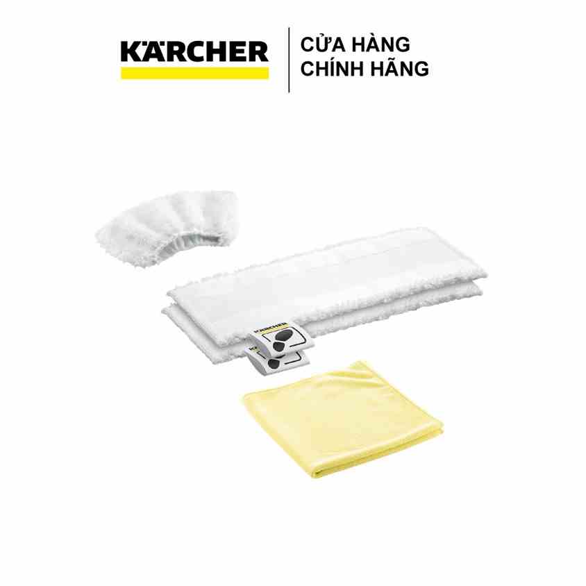 Bộ khăn lau nhà và bếp Karcher Microfibre 2.863-265.0