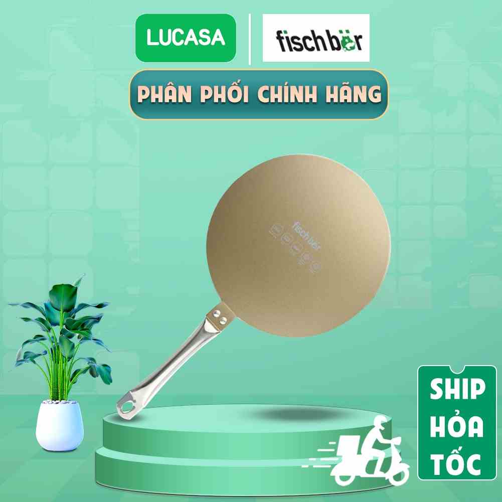 [Mã BMLTA35 giảm đến 35K đơn 99K] Đế Bắt Từ Dẫn Nhiệt FischBar Dùng Cho Nồi Thuỷ Tinh Luminarc Xài Trên Bếp Từ - 18.5cm