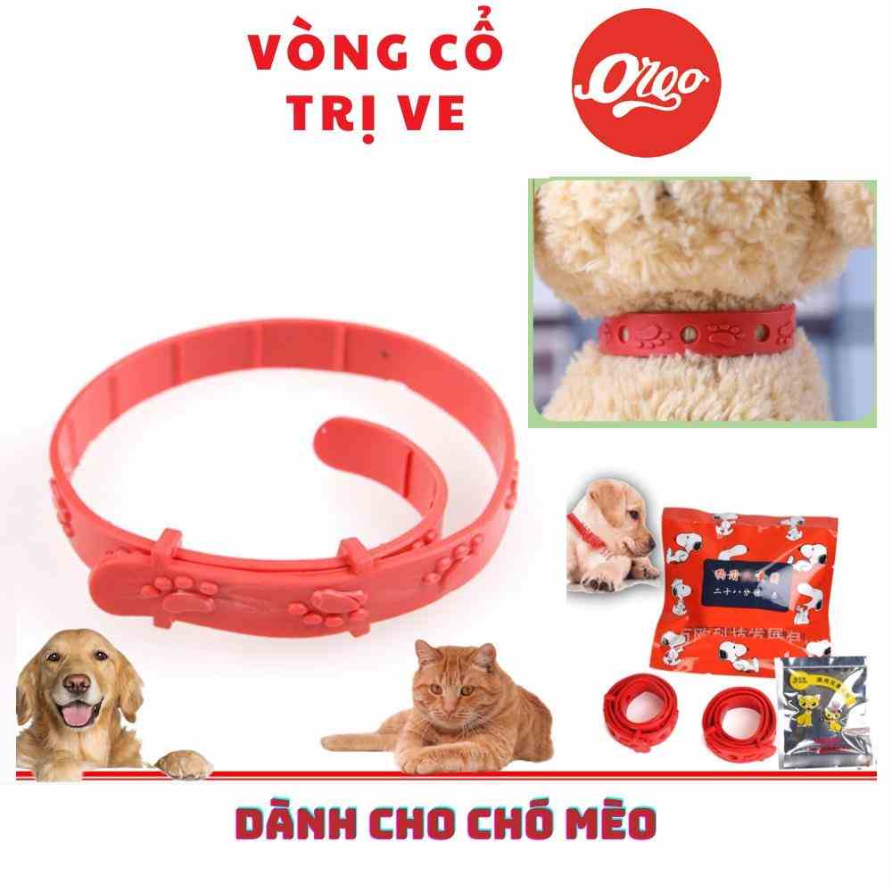 [Mã BMLTB35 giảm đến 35K đơn 99K] Vòng cổ chó mèo Orgo New vòng cổ Chống ve rận bọ chét cho chó mèo thú cưng