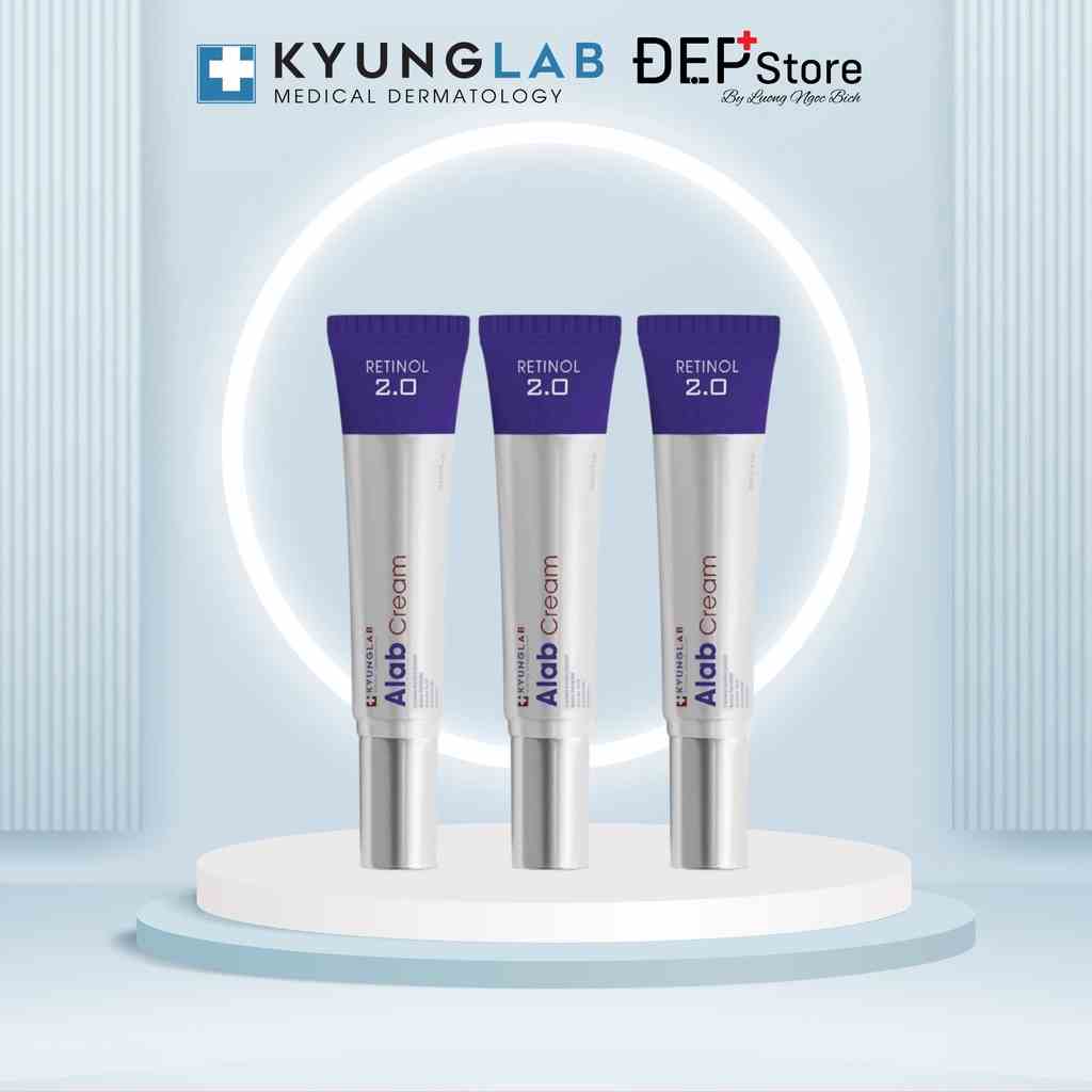 Retinol Kyung Lab Alab Cream tái sinh da dịu nhẹ trắng da 30ml