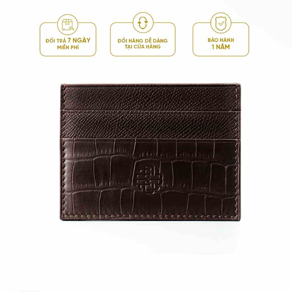 Ví nam da thật - LIZ BIFOLD WALLET - VN12 - Thương hiệu Be Classy