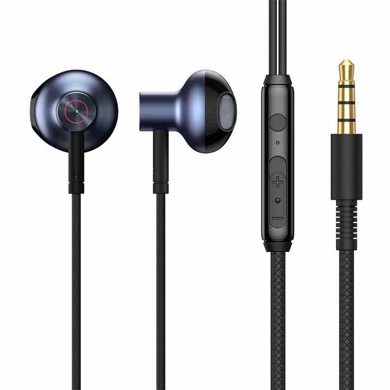 Tai Nghe Có Dây Baseus Encok H19 Âm Thanh Nổi 6D Hifi Jack 3.5mm Có Mic Đàm Thoại, Chỉnh Âm Lượng - Hàng chính hãng