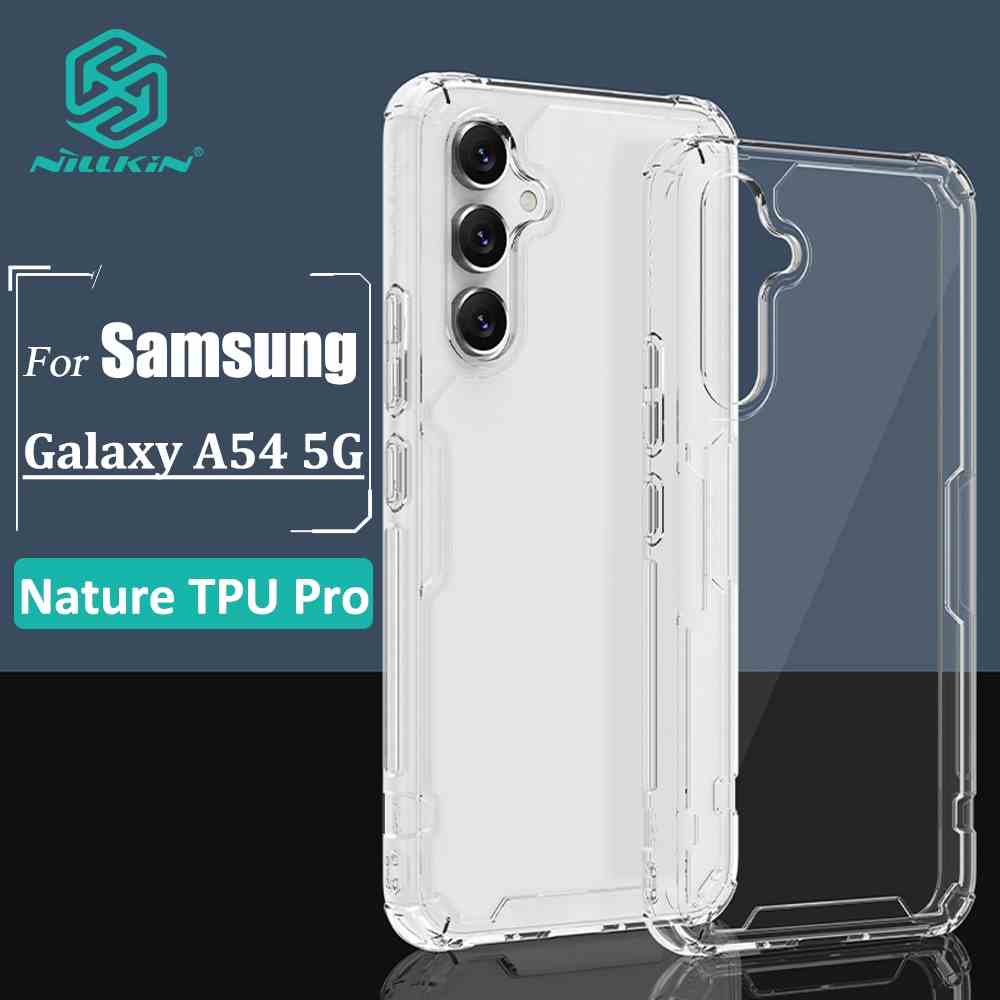 Ốp Điện Thoại Nillkin Bằng TPU Mềm Trong Suốt Siêu Mỏng Có Túi Khí Chống Sốc Cho Samsung Galaxy A54 5G