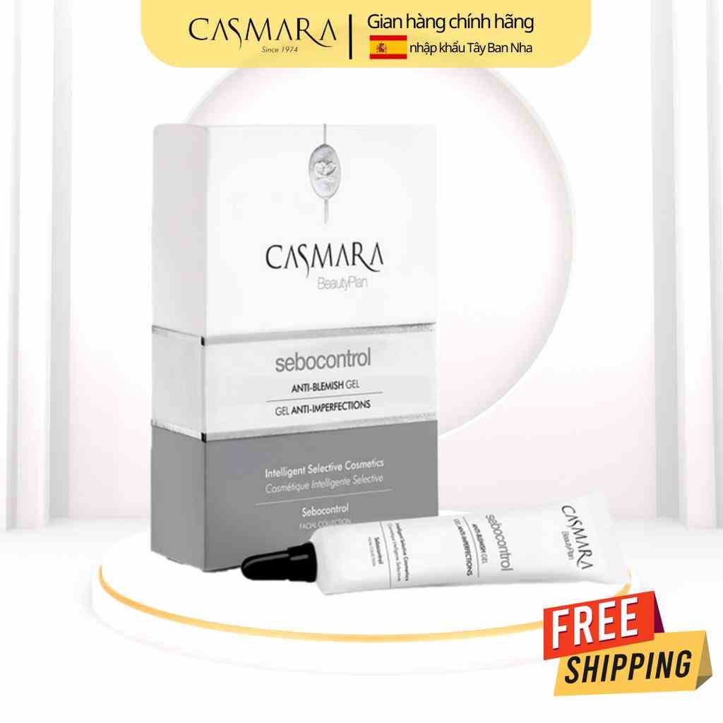 [Mã BMLTA35 giảm đến 35K đơn 99K] Gel chấm mụn khẩn cấp Casmara Sebo control - 10ml